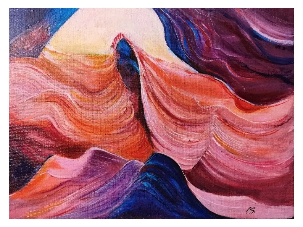 Série Canyons : Antelope Tryptique - Canyon 3