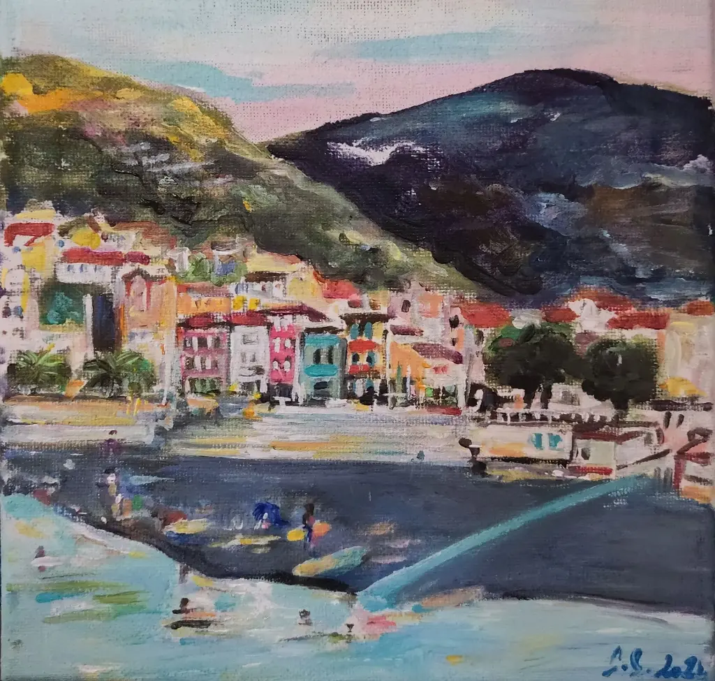 CERBERE - La Plage en soirée