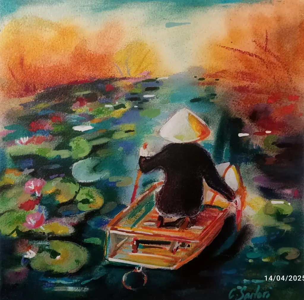 VIETNAM série - 1er pastel