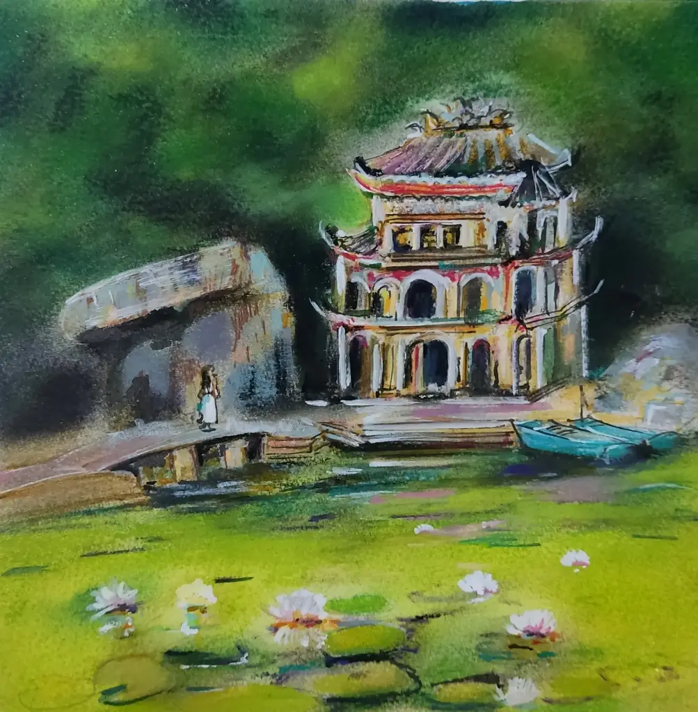 VIETNAM série - 5e pastel