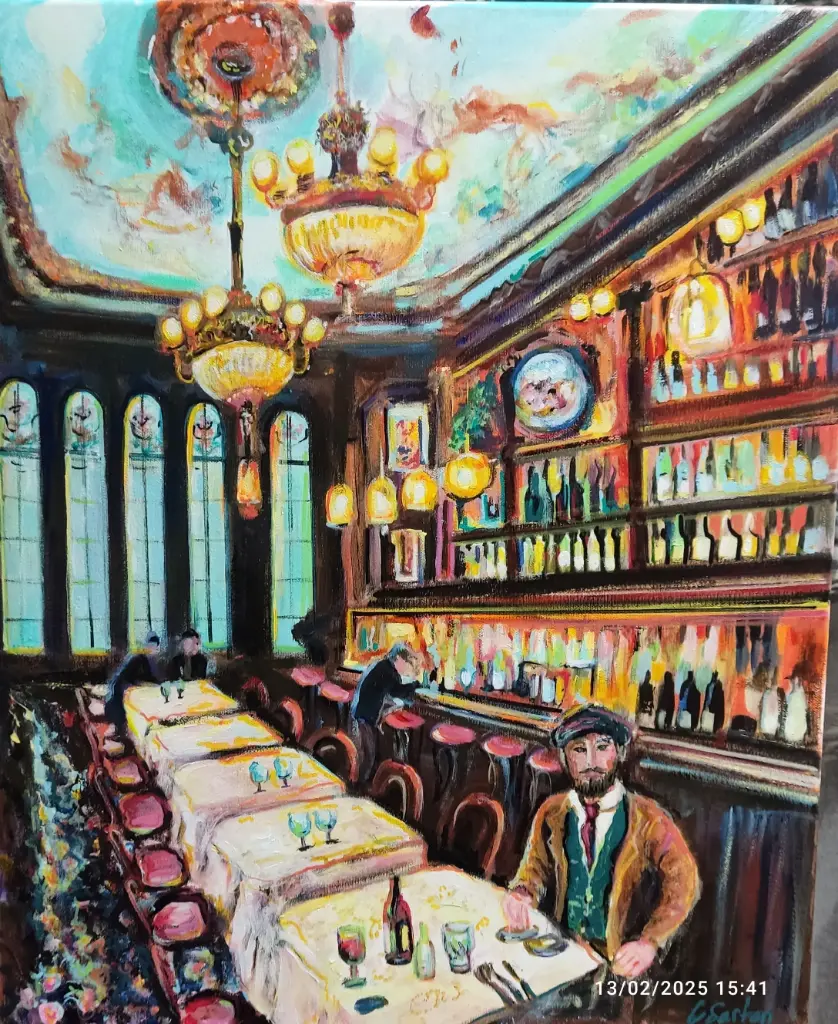 BISTROT CAFES série 2e tableau