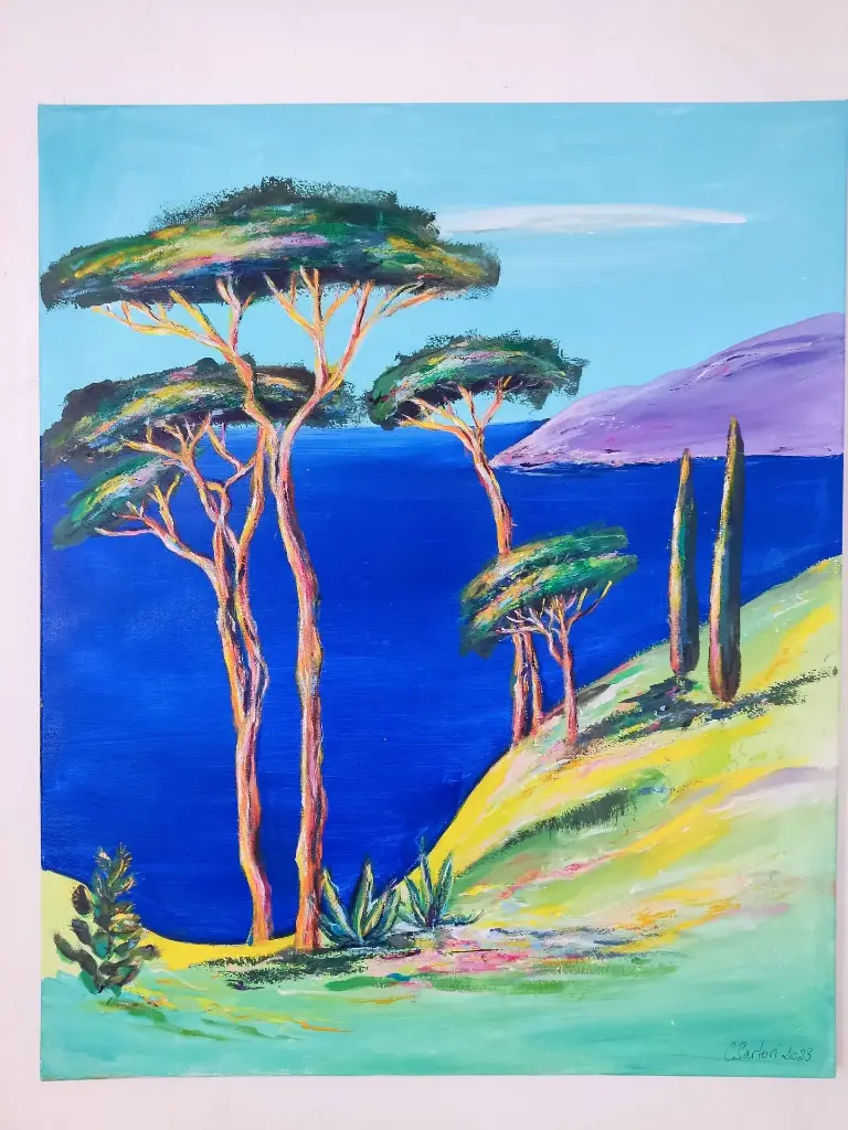 Les Pins - Grand format