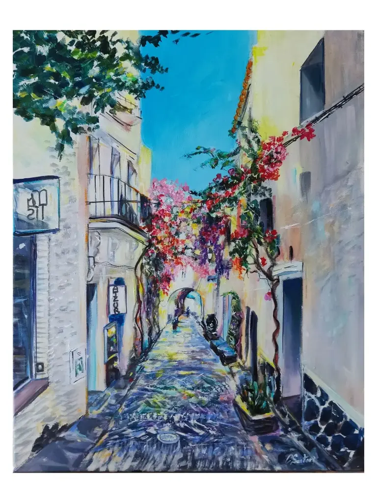 Cadaquès - Ruelle fleurie