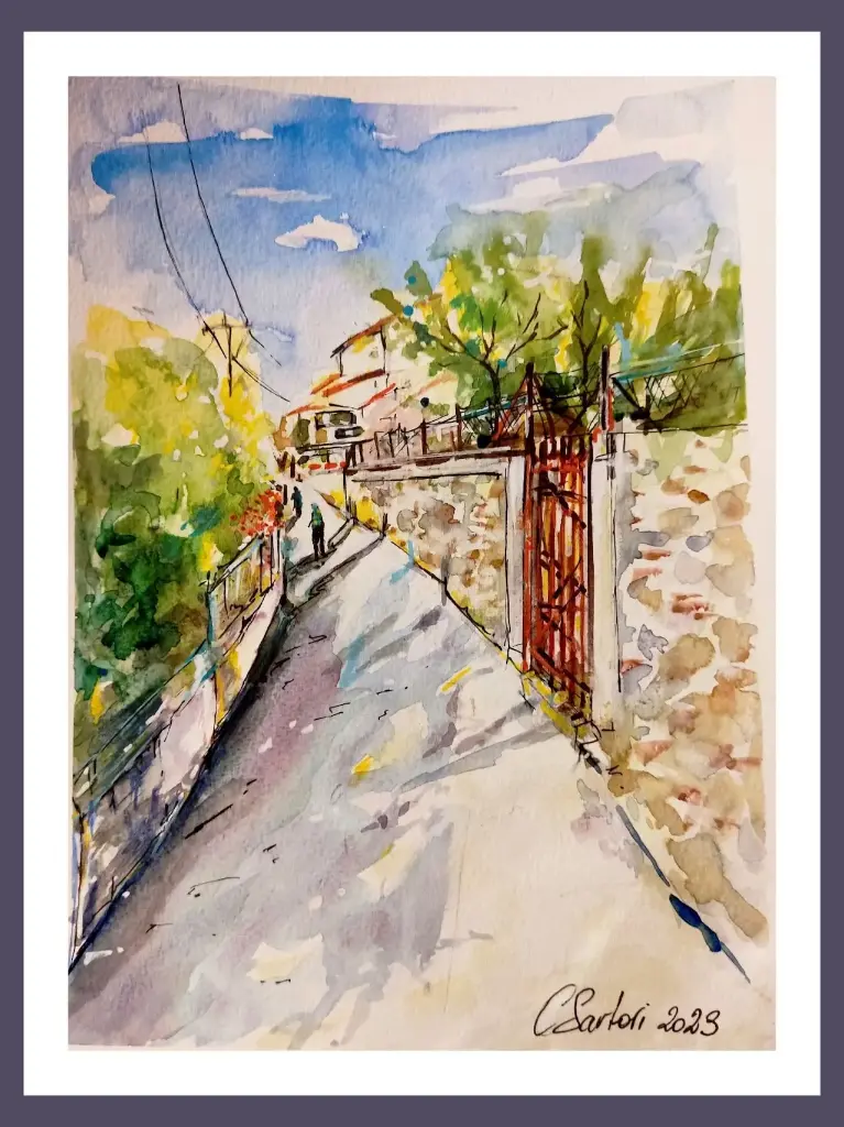 Cerbère, la rue Cruzel