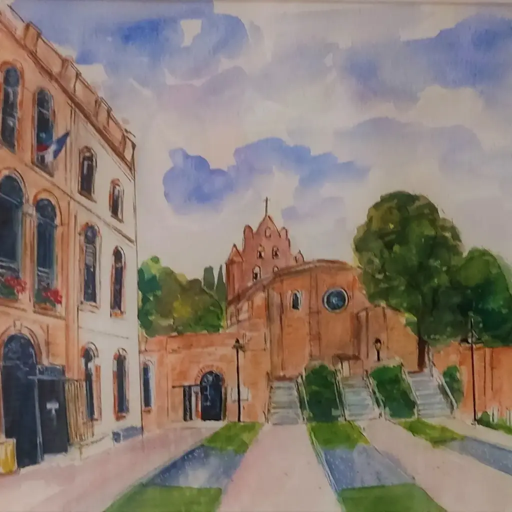 Le Lauragais, Ayguesvives - Place du fort