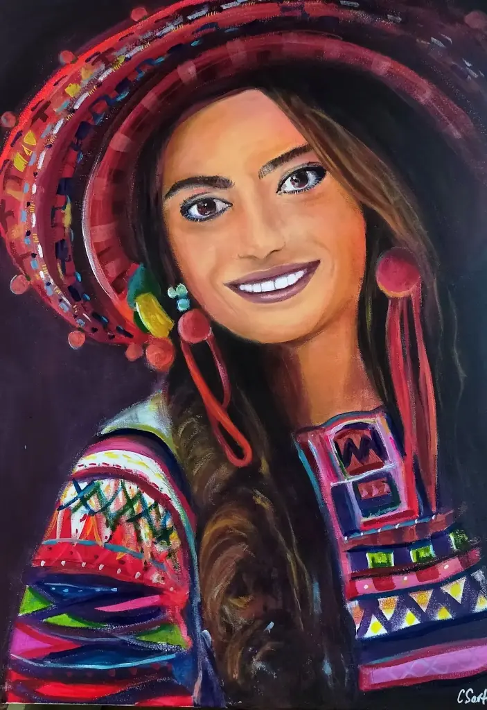 Portraits - Série "Femmes du Monde" - Péruvienne