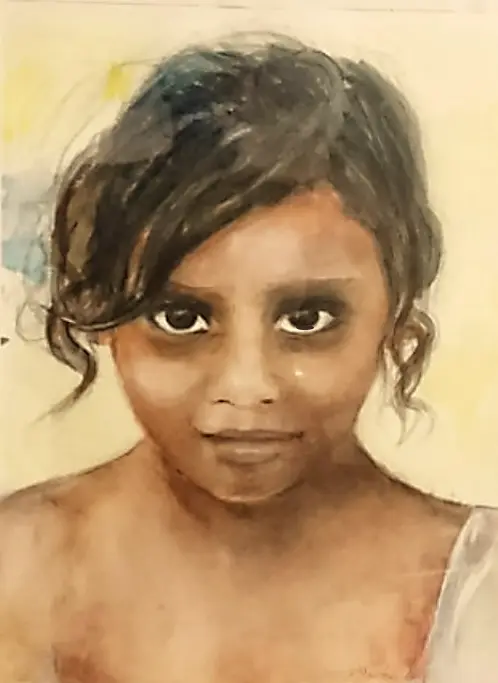 Portraits - Fille indienne