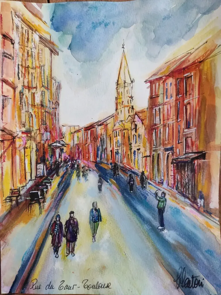 Toulouse, rue du Taur